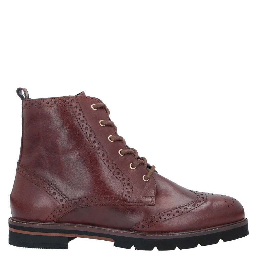 Carvela Brown Laceup Ankle Boots